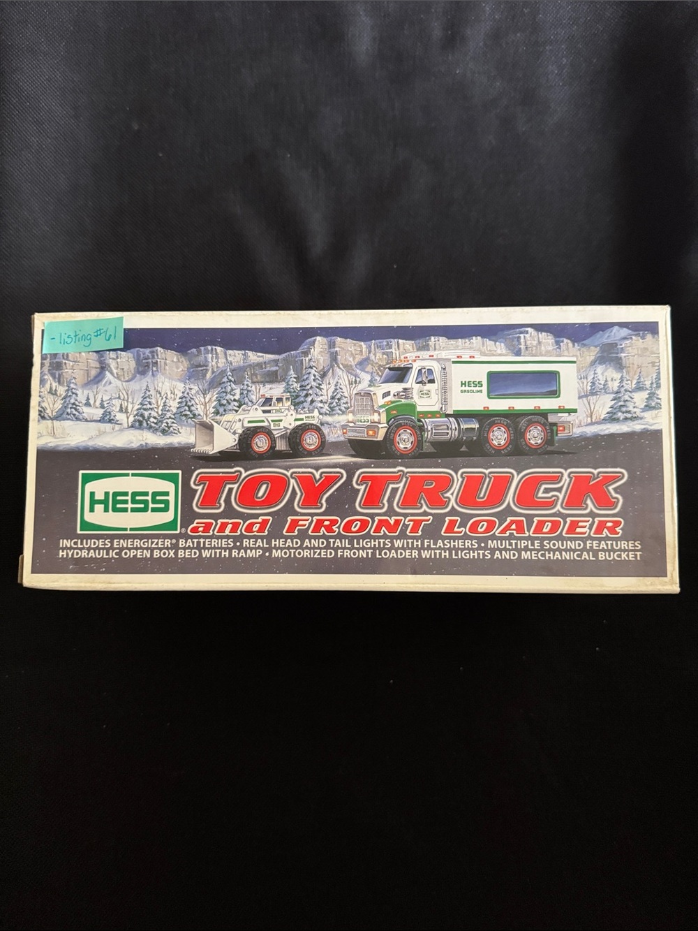 NEW Hess Toy Truck and Front Loader 2008 listing #61